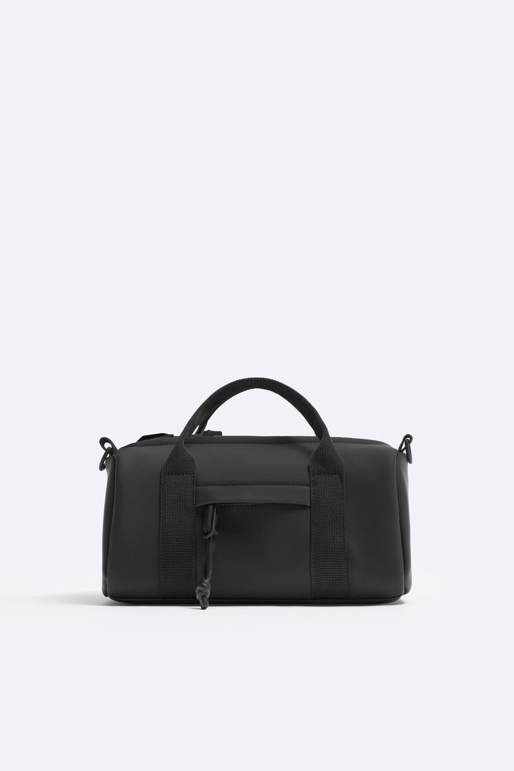 

Прорезиненная мини-сумка для боулинга ZARA, черный