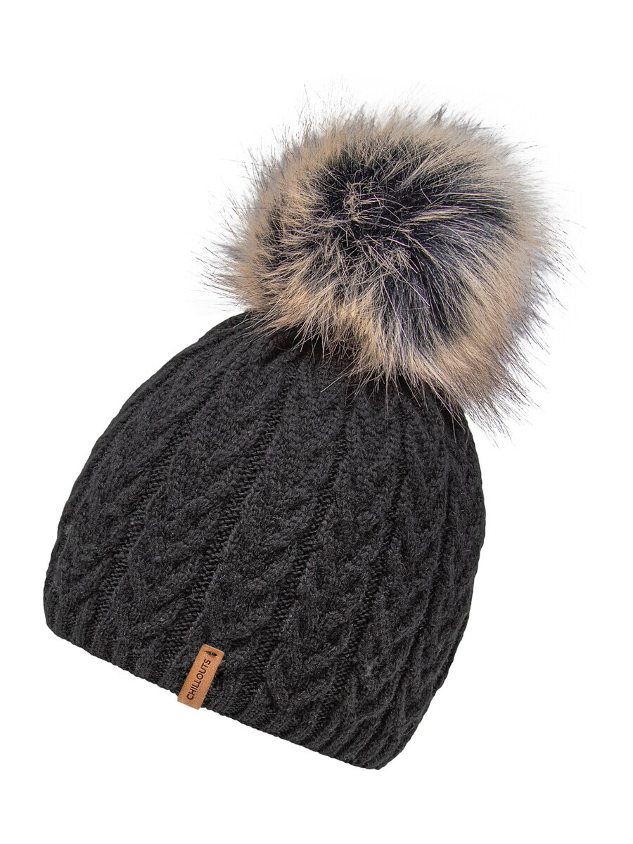 

Шапка chillouts Beanie Tabea, черный