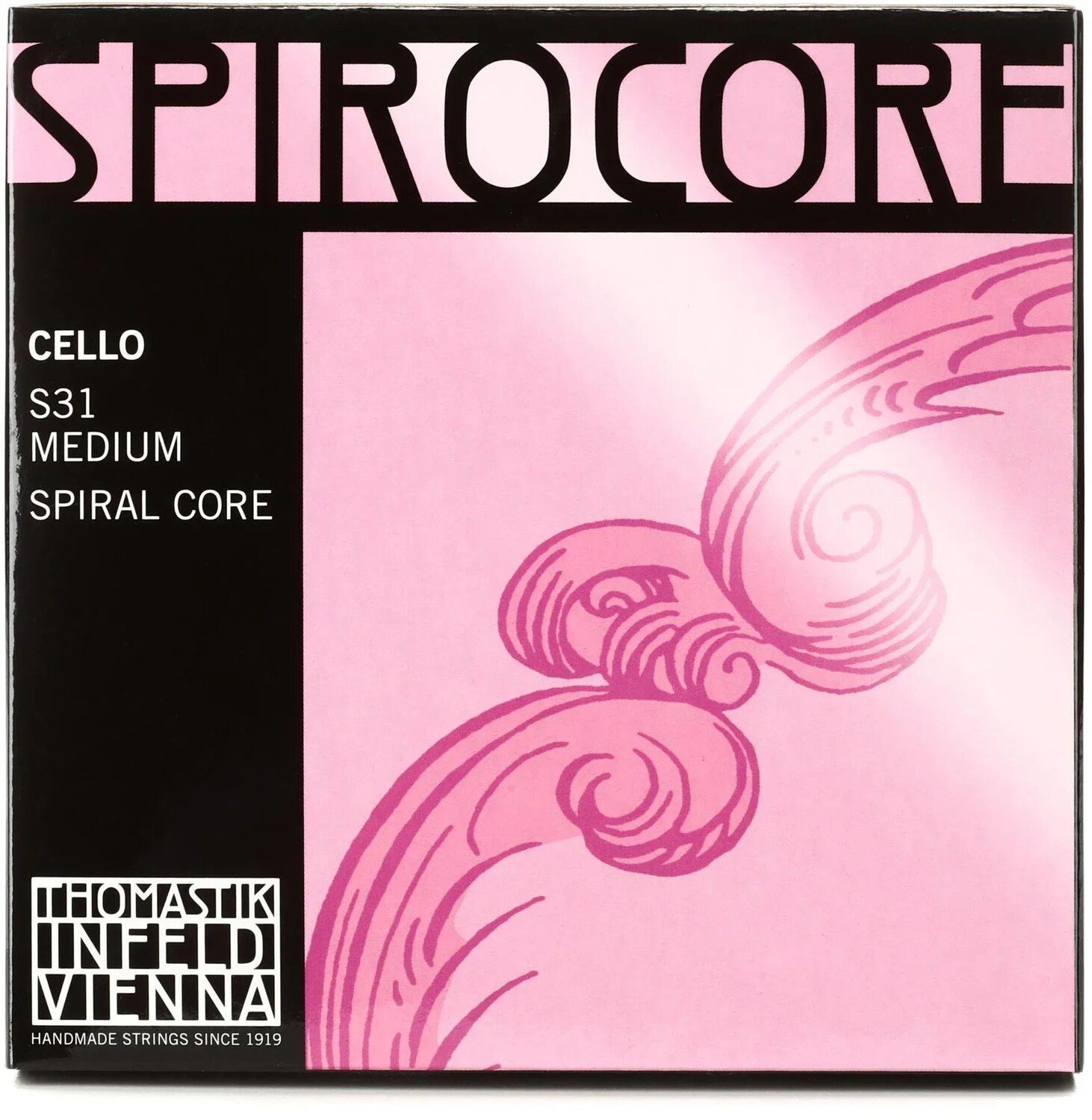 

Набор струн для виолончели Thomastik-Infeld S31 Spirocore — размер 4/4, сталь