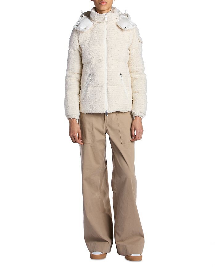 

Пальто Moncler Fourmines, слоновая кость/кремовый