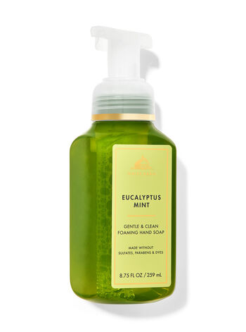 Нежное пенящееся мыло для рук Eucalyptus Mint, 8.75 fl oz / 259 mL, Bath and Body Works