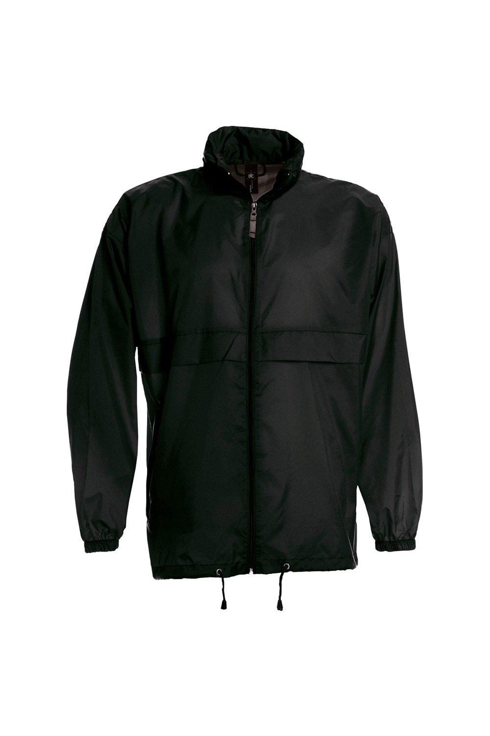 Легкая куртка Sirocco Наружные куртки B&C, черный