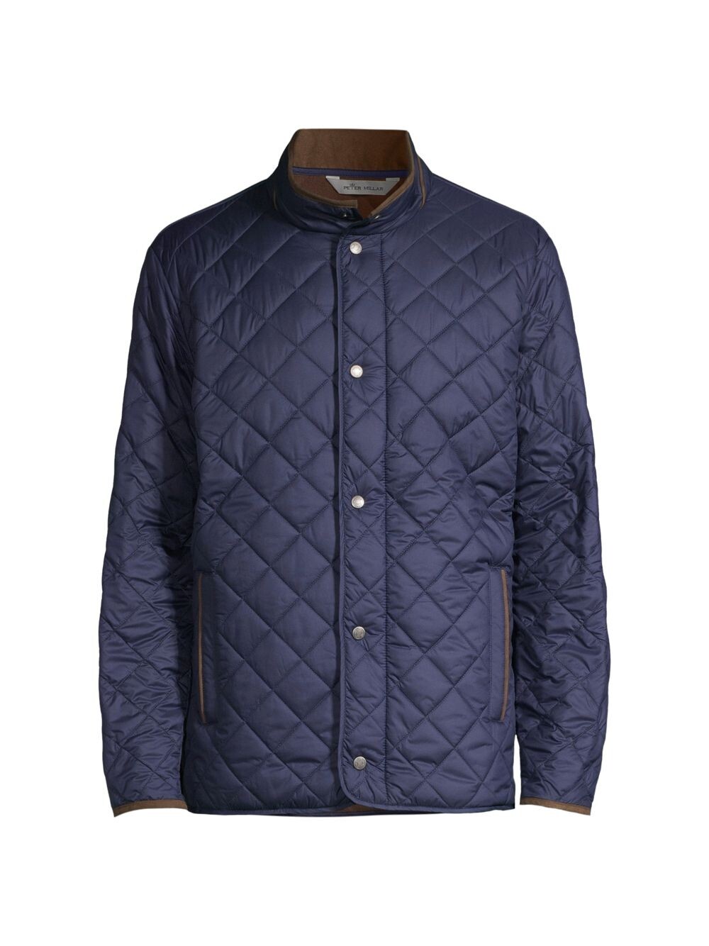 

Стеганое дорожное пальто Suffolk Peter Millar, нави, Серый