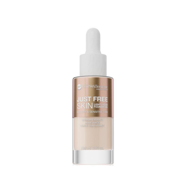 

Жидкая тональная основа Just Free Skin Light 02 Natural HYPOAllergenic, 24 g