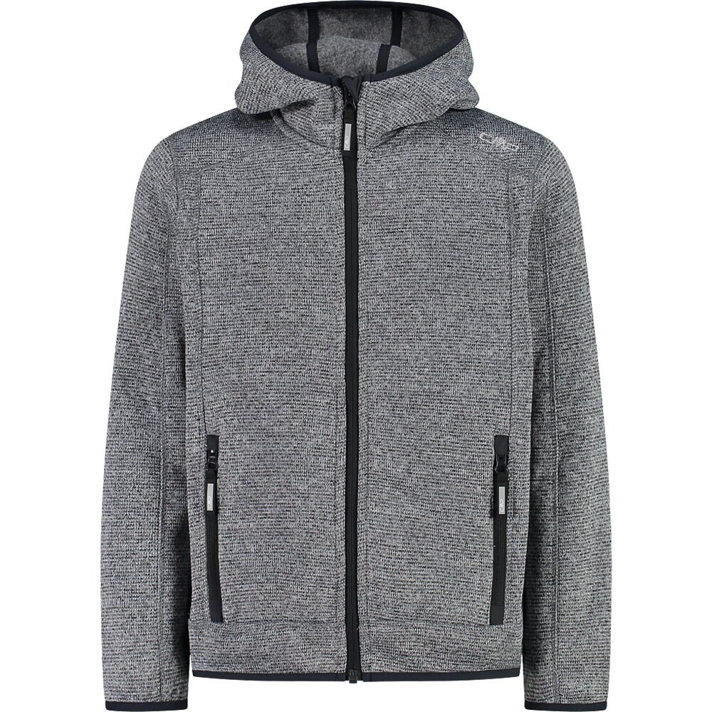 

Толстовка на молнии CMP Heavy Fix 3H60844 Hooded, серый