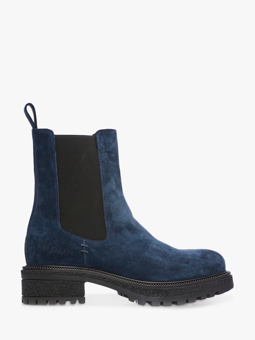 

Moda in Pelle Shoon Замшевые ботинки челси Adesso, темно-синие