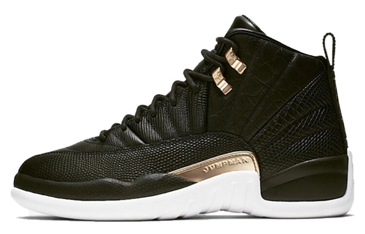 

Jordan 12 Retro Черный металлик Золотой Белый (W) Черный/Золотой металлик/Белый