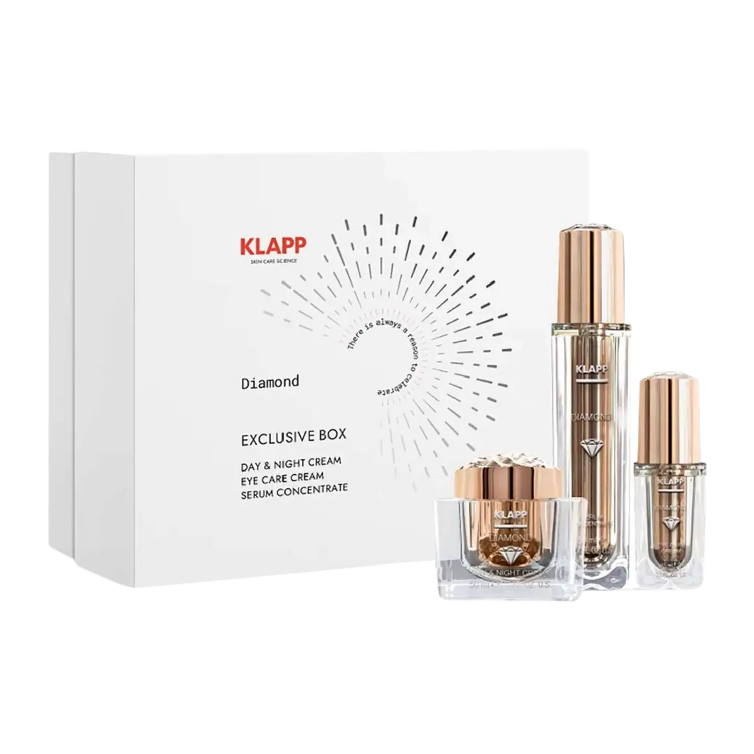 

Набор: роскошный крем для глаз Klapp Diamond Exclusive Box, 50 мл