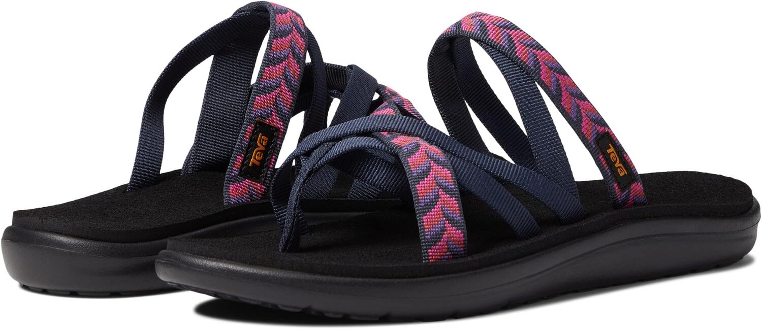 

Сандалии на плоской подошве Voya Zillesa Teva, цвет Retro Geometric Navy