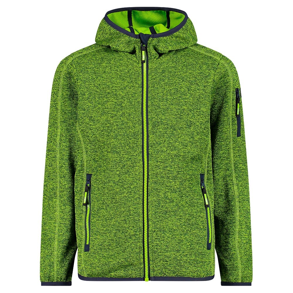 

Куртка CMP 30H5914 Hooded Fleece, зеленый