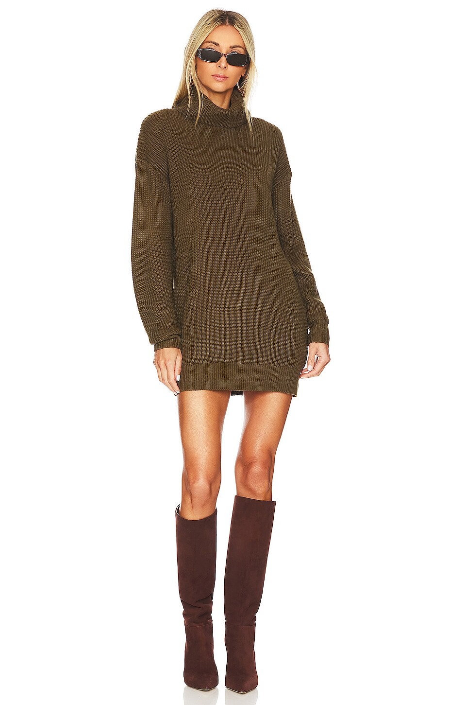 Платье superdown Sanja Sweater, цвет Forest Green