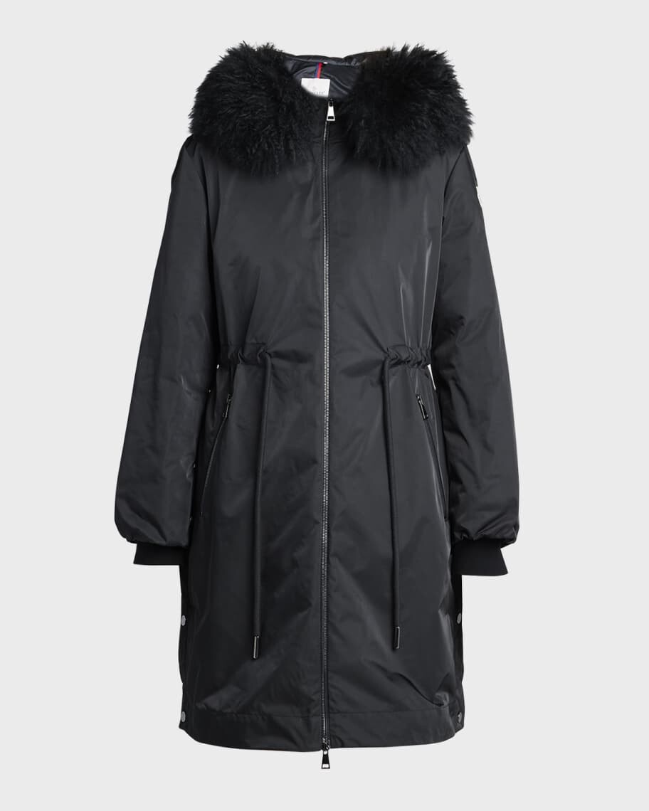 

Куртка Durbec Long Parka с воротником из овчины Moncler