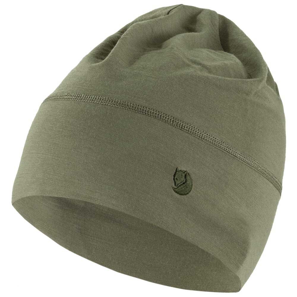 

Шапка Fjällräven Abisko Lite Wool, зеленый