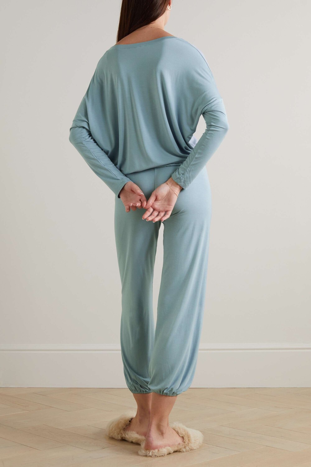 

EBERJEY Пижамный комплект Gisele Stretch-TENCEL Modal, синий