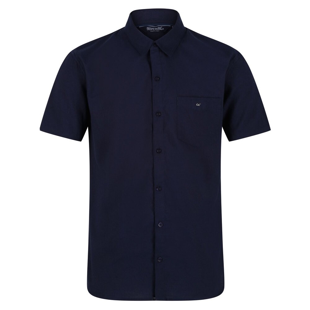 

Рубашка с коротким рукавом Regatta Mikel Oxford, синий