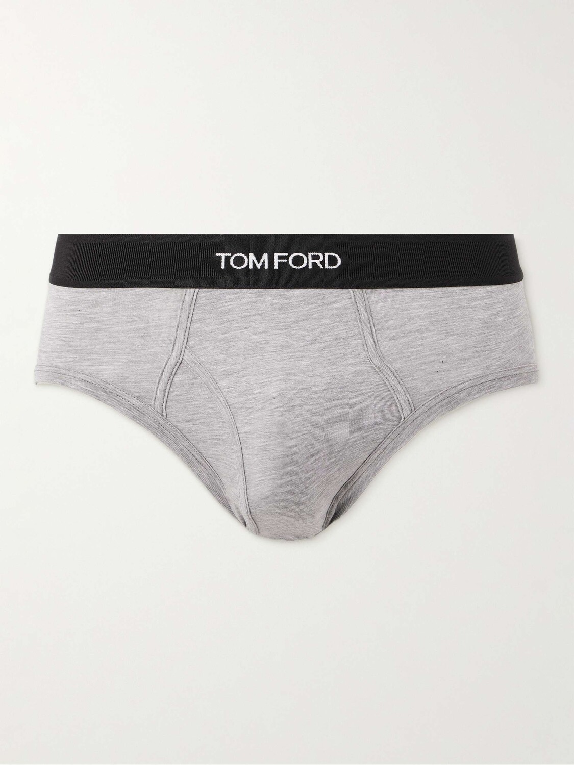 

Трусы из эластичного хлопка и смеси модала TOM FORD, серый
