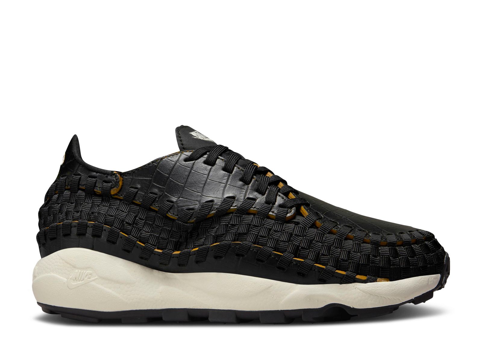 цена Кроссовки Nike Wmns Air Footscape Woven 'Black Croc', черный