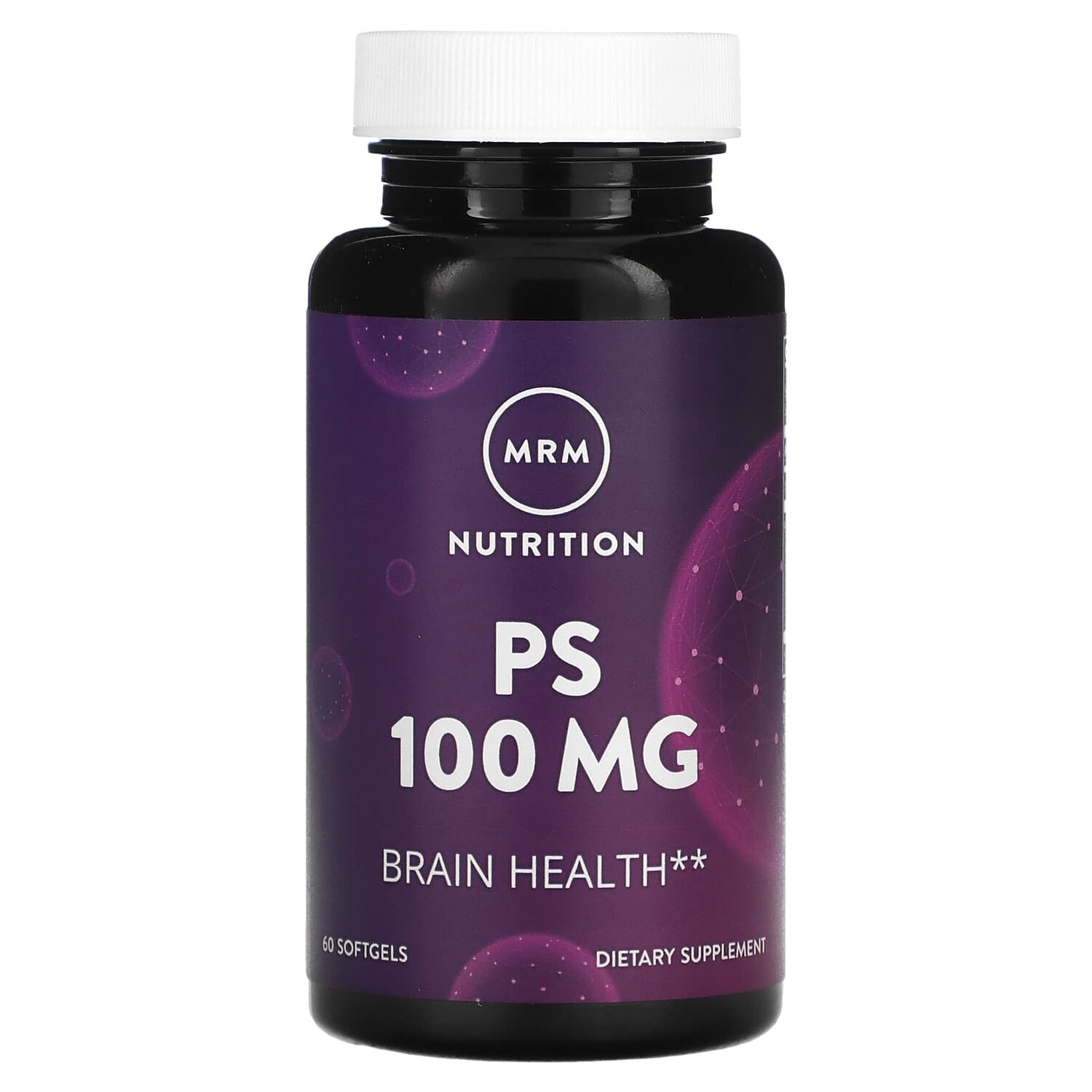 

Nutrition, PS, 100 мг, 60 мягких таблеток, MRM Nutrition