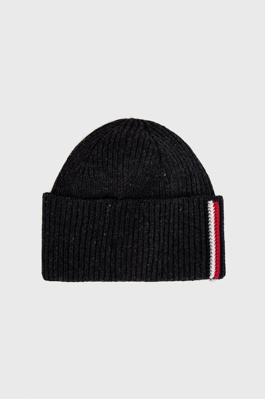 

Шерстяная шапка Tommy Hilfiger, черный