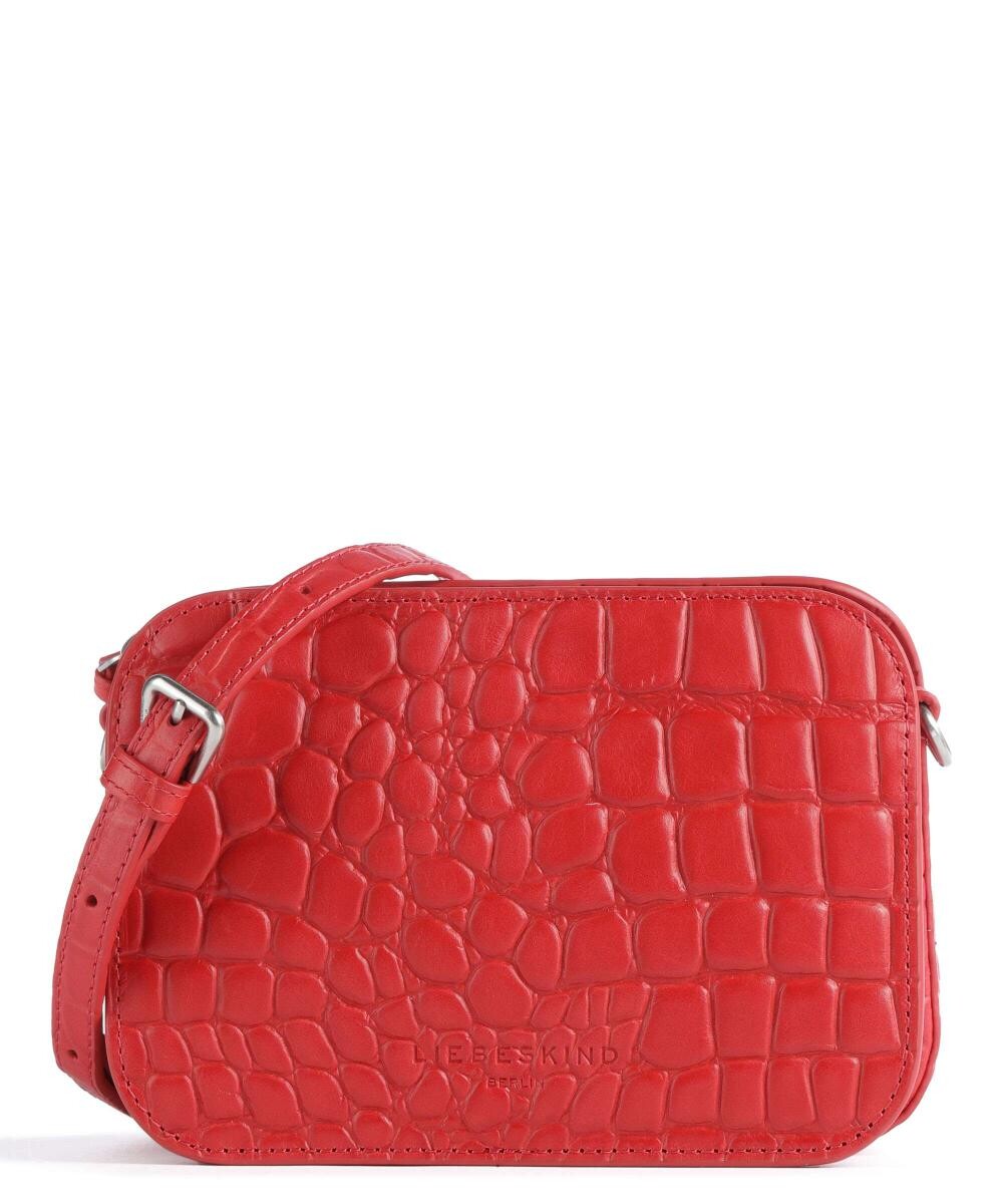 

Croco Waxy Сумка на плечо Croco Luka из тисненой кожи Liebeskind, красный