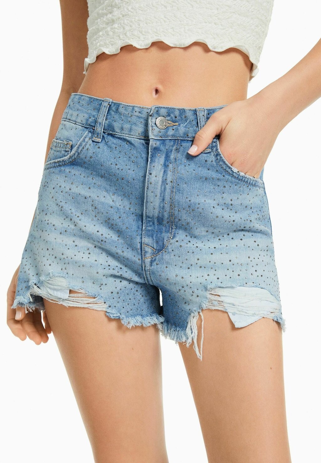 

Джинсовые шорты Bershka