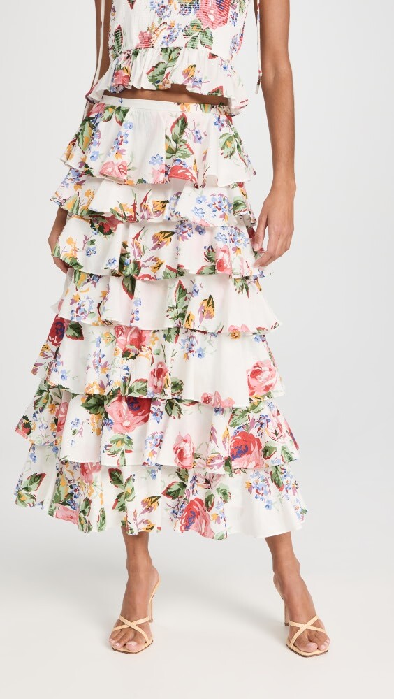 

Юбка Alix of Bohemia Tasha Rose Ruffle