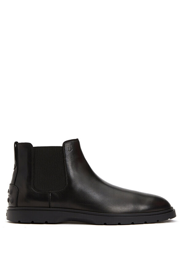 

Черные мужские кожаные ботинки Tod's