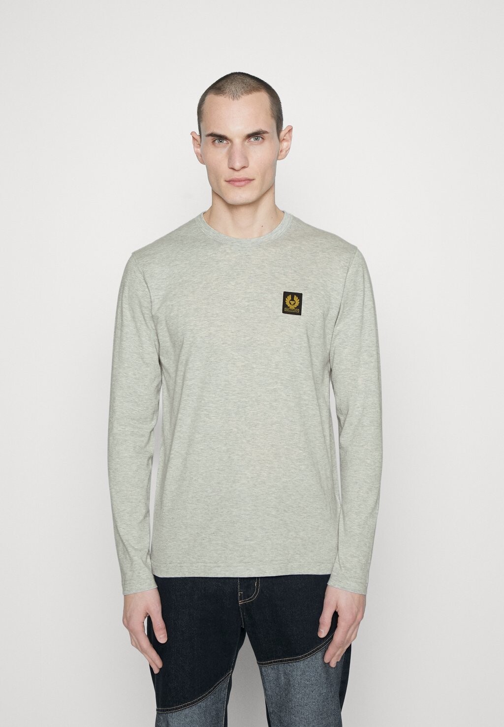 

Футболка с длинными рукавами LONG SLEVED Belstaff, старый серебристый вереск