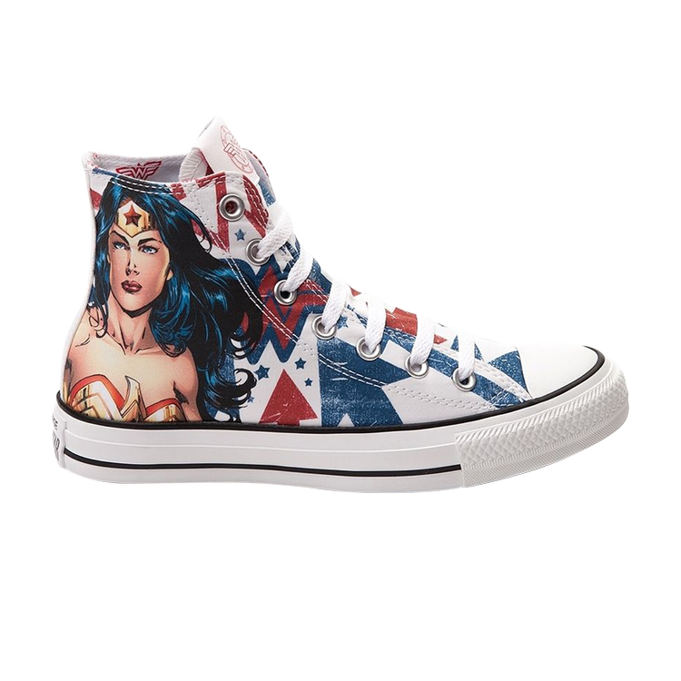 цена Кроссовки Converse DC Comics x Chuck Taylor All Star Hi 'Wonder Women', белый