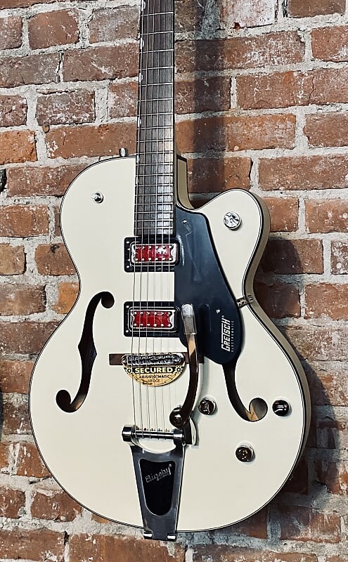 

Электрогитара Gretsch G5410T Electromatic "Rat Rod" Hollow Body Matt White, Support Small Business & Buy it Here!
