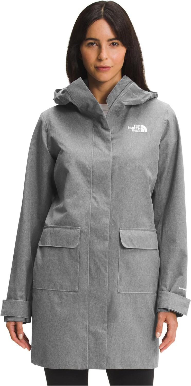 

Дождевая парка City Breeze II The North Face, цвет TNF Medium Grey Heather