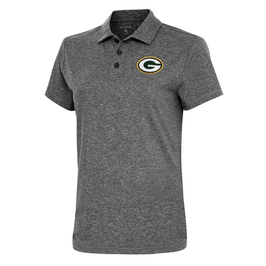

Поло с коротким рукавом Antigua Green Bay Packers, черный