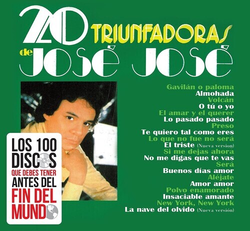 

CD диск Jose Jose: 20 Triunfadoras