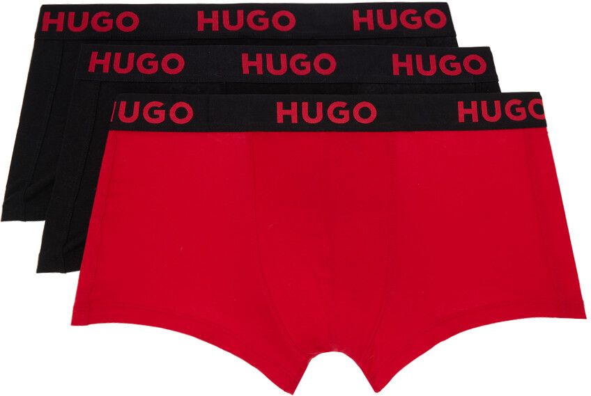 

Тройные и красные боксеры Hugo