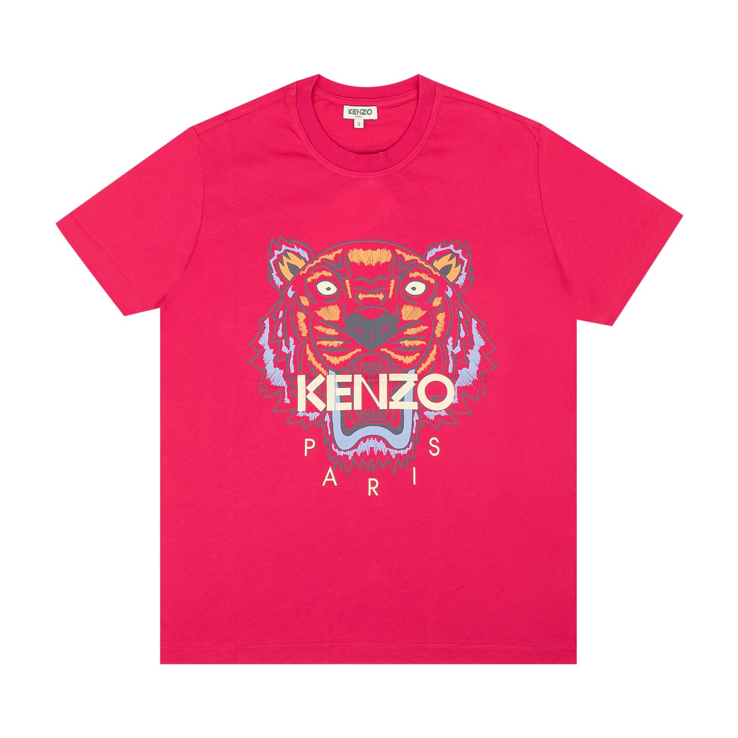 

Kenzo Classic Tiger с короткими рукавами, розовая футболка, Розовый