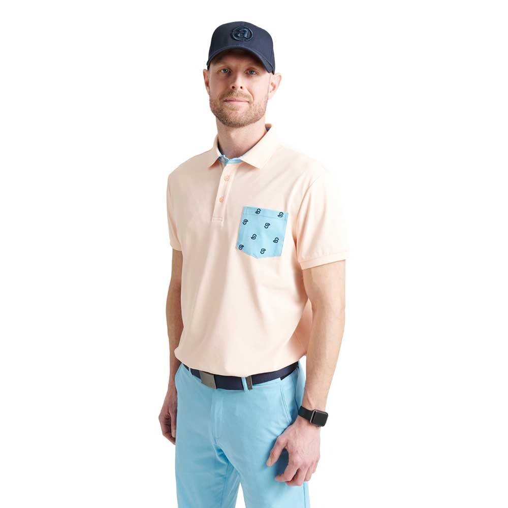 

Поло Abacus Golf Eagle, оранжевый