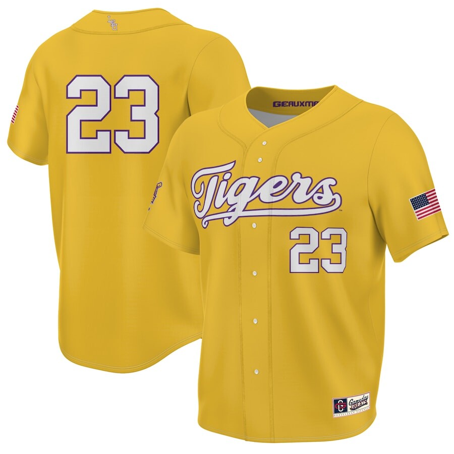 

Джерси ProSphere Lsu Tigers, золотой