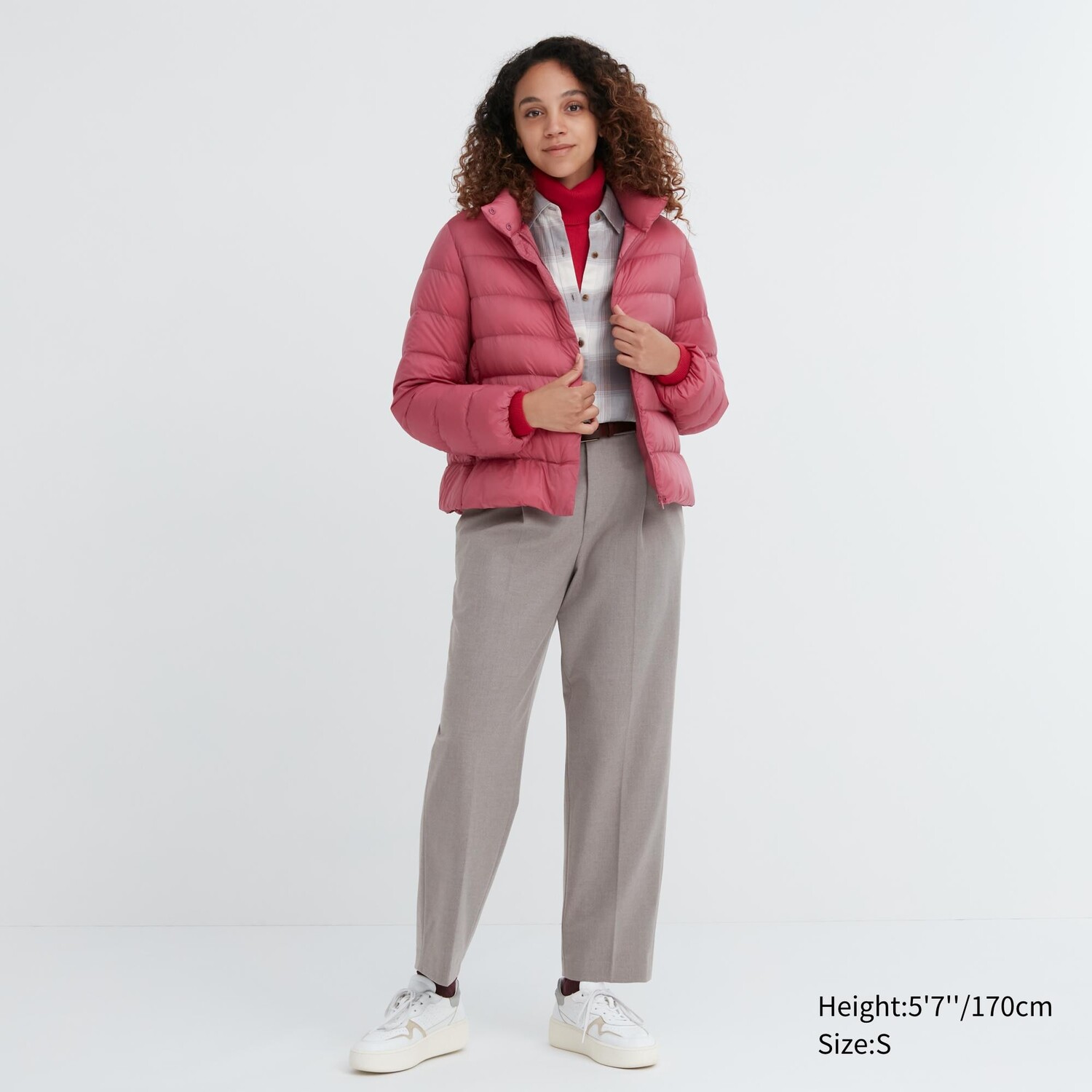 

HEATTECH Плиссированные брюки Uniqlo, серый