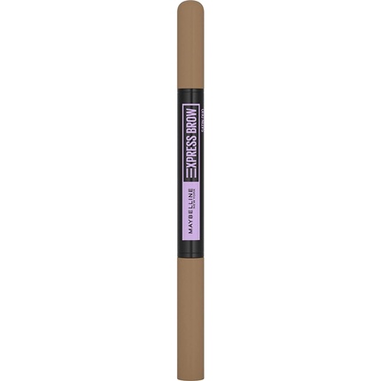 

L'Oreal Paris Maybelline Express Brow Duo Натуральный карандаш для бровей 2-в-1 + пудра-филлер Темно-русый, 1 шт., Maybelline New York