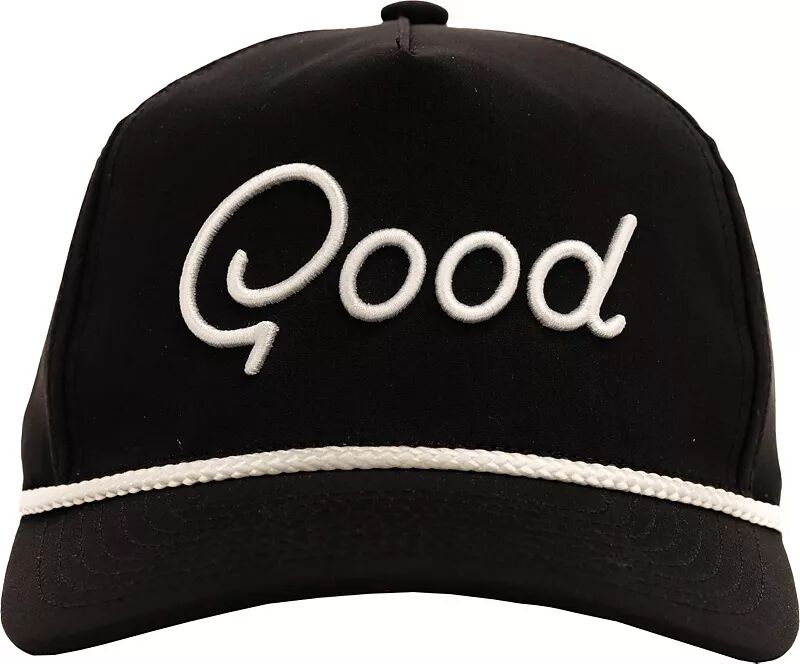 Мужская кепка Good Good Golf с дыркой на одной веревке, черный