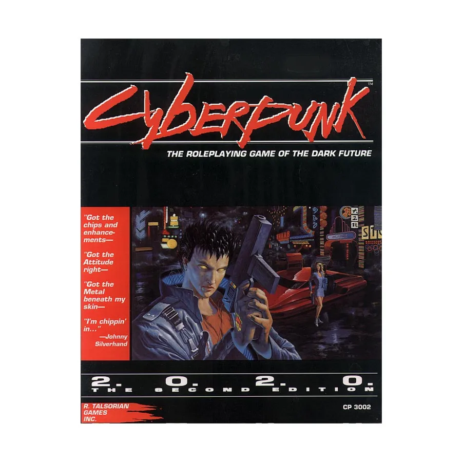 

Бокс-сет Cyberpunk 2.0.2.0. (2nd Edition), Cyberpunk (R. Talsorian)