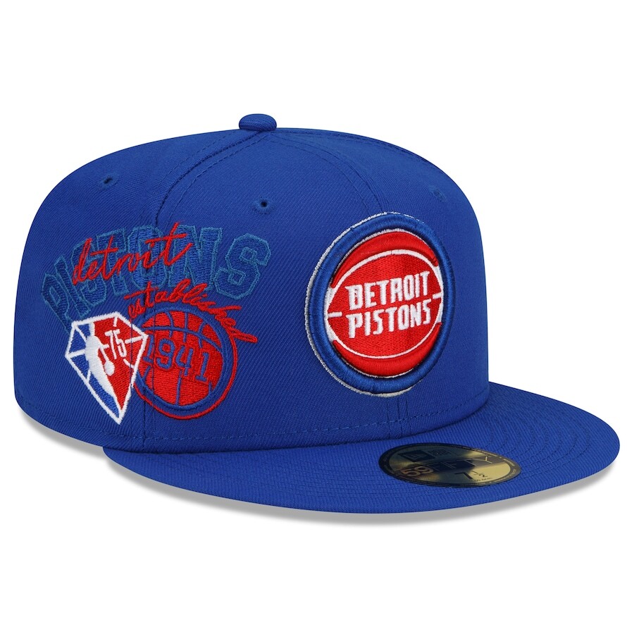 

Бейсболка New Era Detroit Pistons, синий