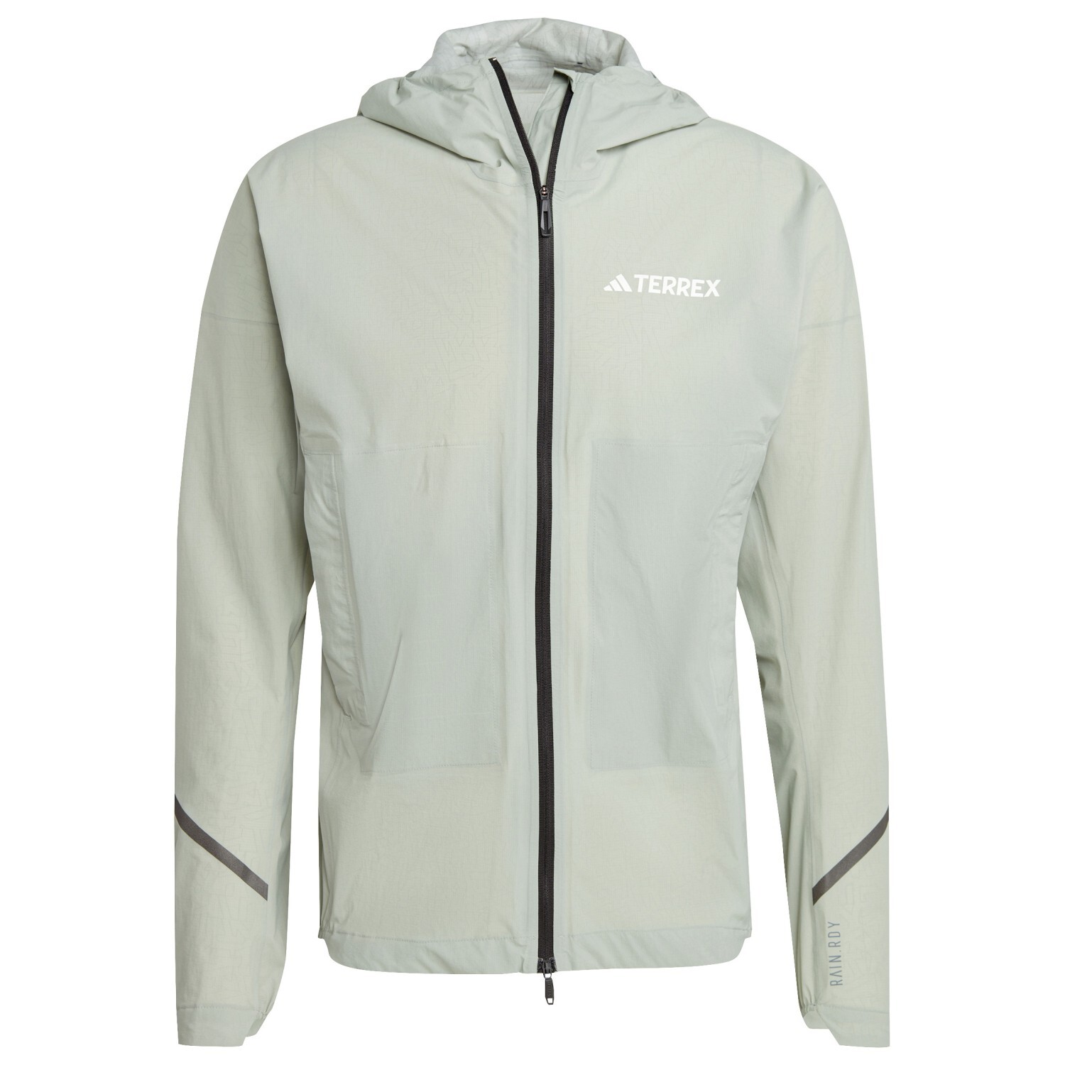 Дождевик Adidas Terrex Terrex Xperior Light Rain RDY, цвет Silver Green флисовая жилетка adidas terrex terrex xperior light fleece hooded цвет shadow navy wonder steel