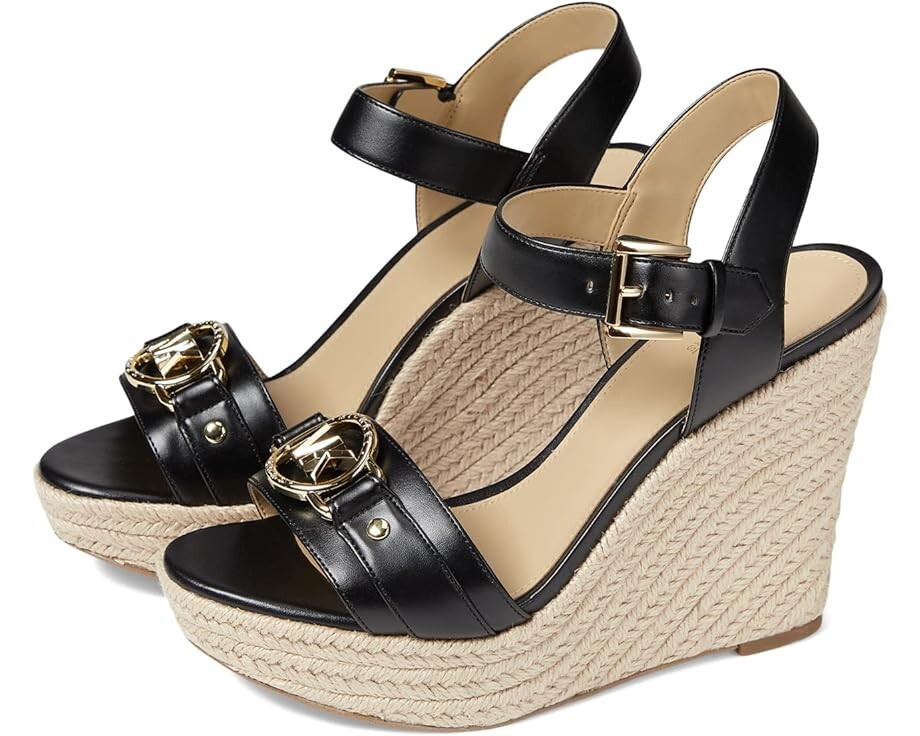 

Туфли Michael Kors Rory Wedge Espadrille, черный