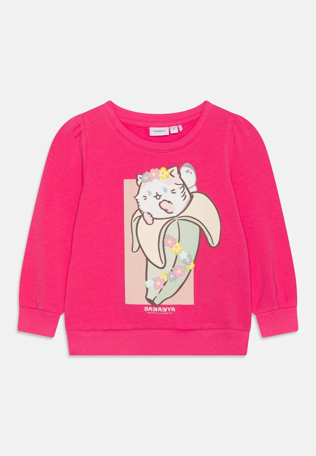 

Толстовка NMFJAJINA BANANAYA Name it, цвет pink flambé