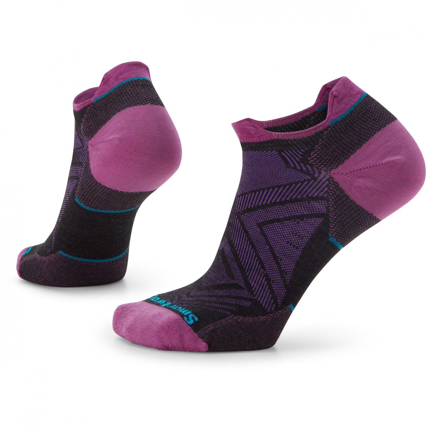 Носки для бега Smartwool Women's Run Zero Cushion Low Ankle, цвет Charcoal носки для бега smartwool performance run zero cushion low ankle черный