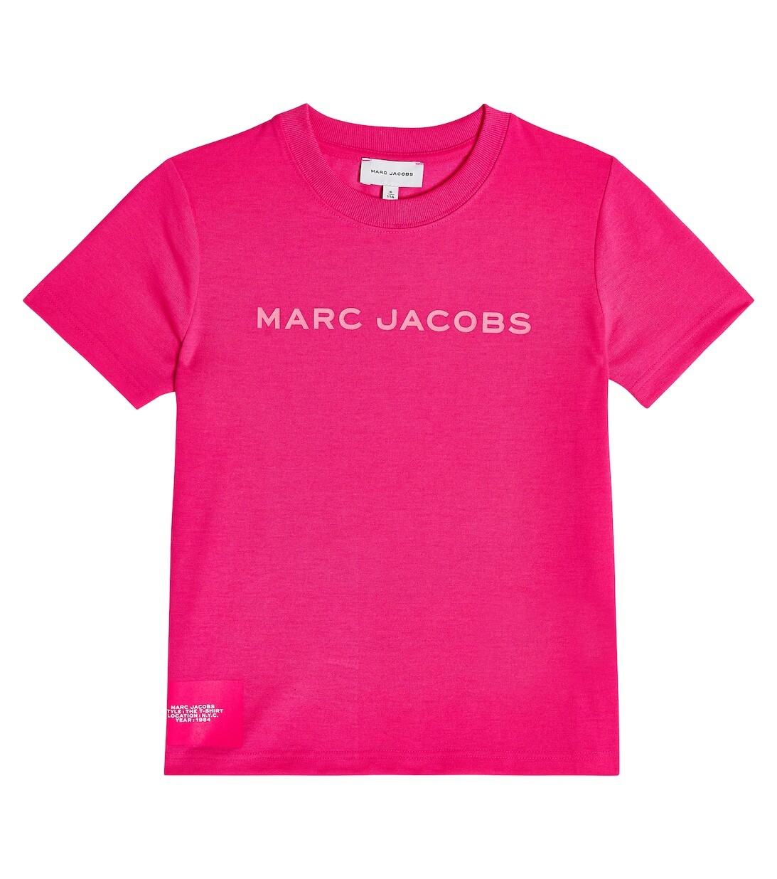 

Футболка из джерси с логотипом Marc Jacobs, розовый