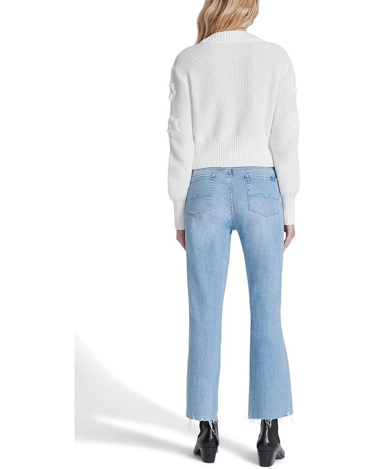 

Свитер 7 For All Mankind Floral Cardigan, слоновая кость