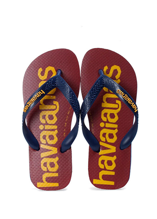 

Лучшие мужские пляжные тапочки темно-синего цвета с логотипом Havaianas