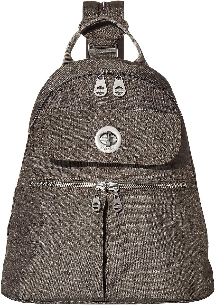 

Рюкзак Naples Convertible Backpack Baggallini, цвет Sterling Shimmer